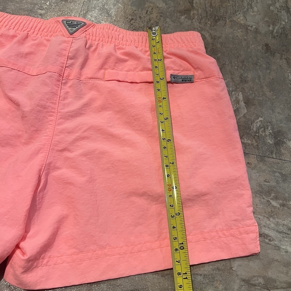 Columbia PFG Girls Shorts S 7/8 Pink Omni-Shade Fishing Outdoor UV Protection - Picture 6 of 7